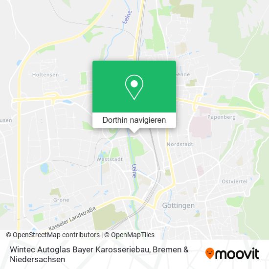 Wintec Autoglas Bayer Karosseriebau Karte