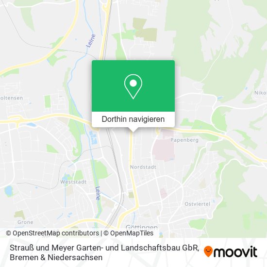 Strauß und Meyer Garten- und Landschaftsbau GbR Karte