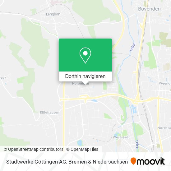 Stadtwerke Göttingen AG Karte