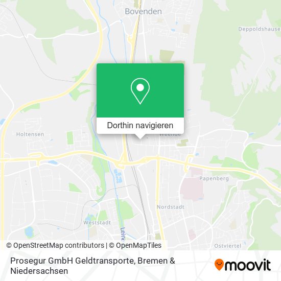 Prosegur GmbH Geldtransporte Karte
