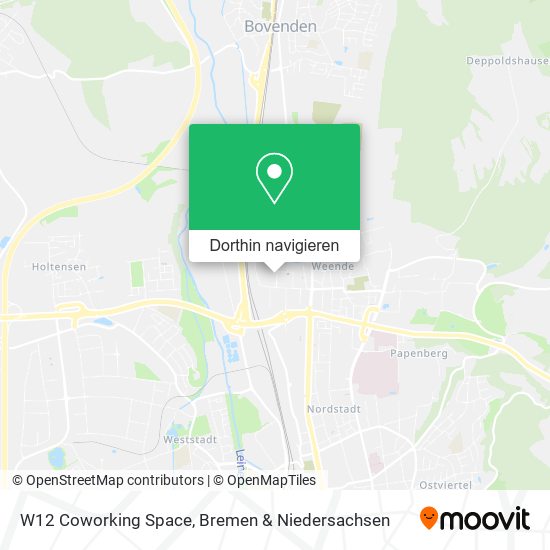W12 Coworking Space Karte
