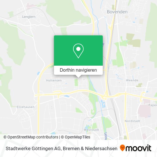 Stadtwerke Göttingen AG Karte