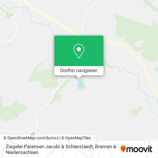 Ziegelei Parensen Jacobi & Schierstaedt Karte
