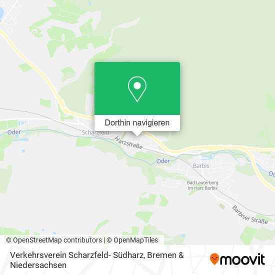 Verkehrsverein Scharzfeld- Südharz Karte