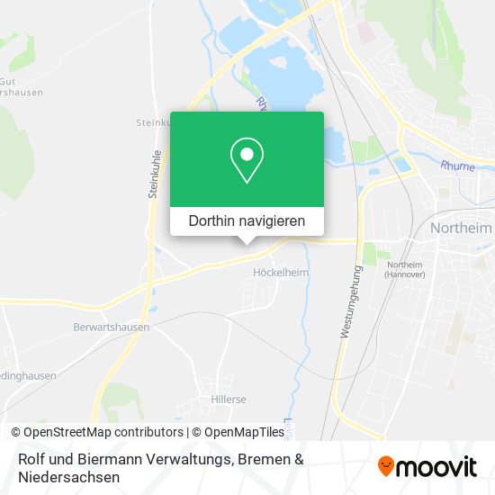 Rolf und Biermann Verwaltungs Karte
