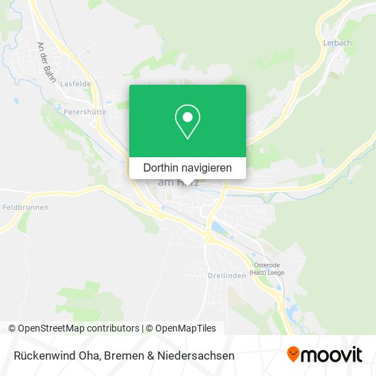 Rückenwind Oha Karte