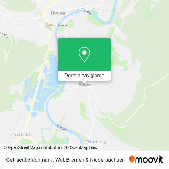 Getraenkefachmarkt Wal Karte