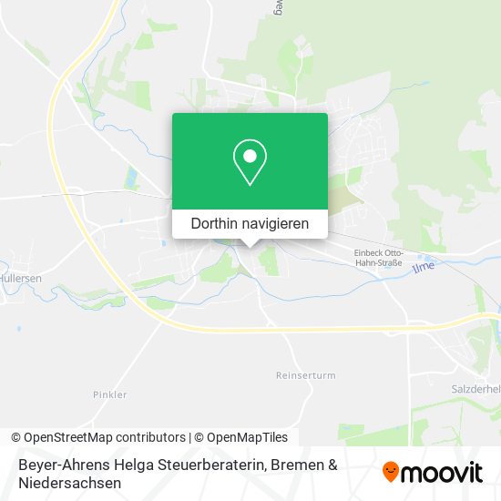 Beyer-Ahrens Helga Steuerberaterin Karte