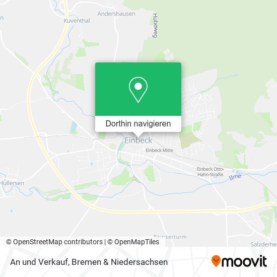 An und Verkauf Karte