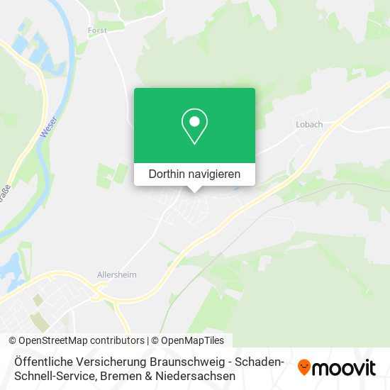 Öffentliche Versicherung Braunschweig - Schaden-Schnell-Service Karte