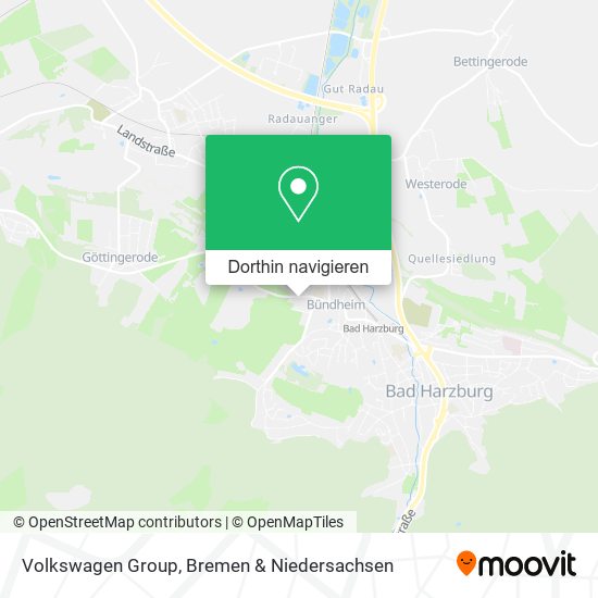 Volkswagen Group Karte