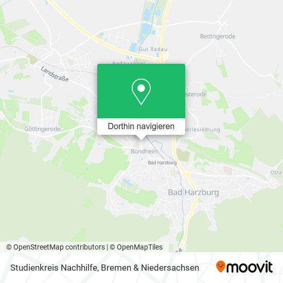 Studienkreis Nachhilfe Karte