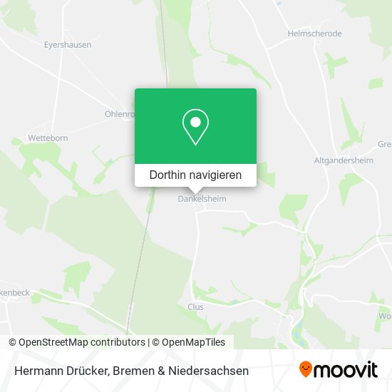 Hermann Drücker Karte