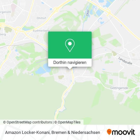 Amazon Locker-Konani Karte