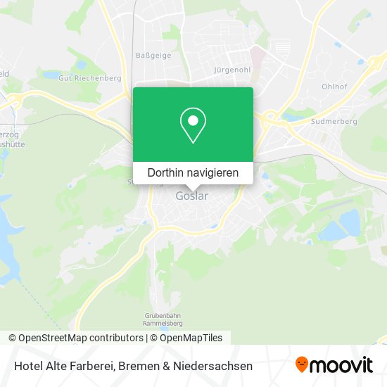 Hotel Alte Farberei Karte