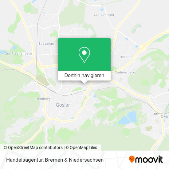 Handelsagentur Karte