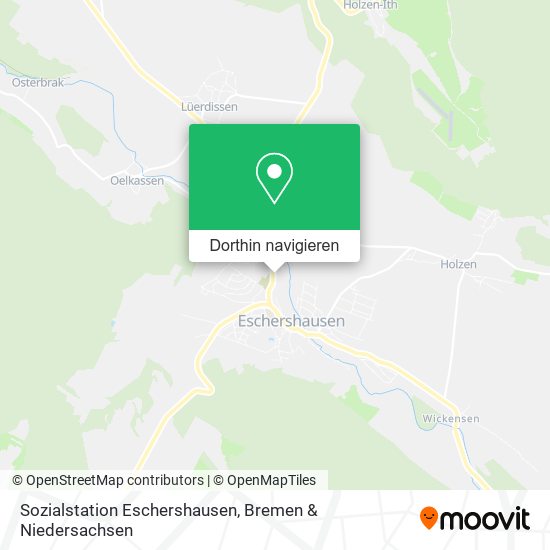 Sozialstation Eschershausen Karte