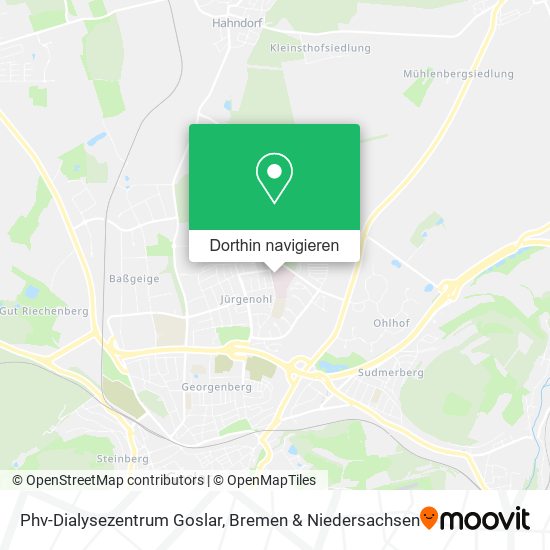 Phv-Dialysezentrum Goslar Karte