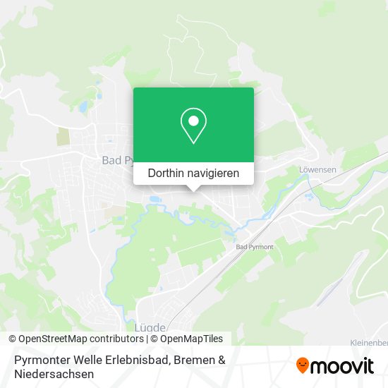 Pyrmonter Welle Erlebnisbad Karte