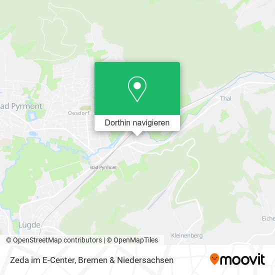 Zeda im E-Center Karte