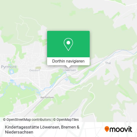 Kindertagesstätte Löwensen Karte