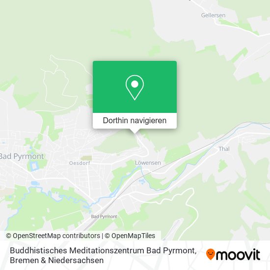 Buddhistisches Meditationszentrum Bad Pyrmont Karte