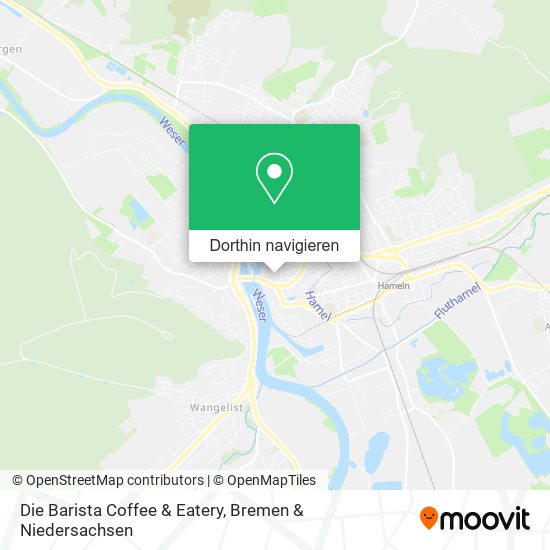 Die Barista Coffee & Eatery Karte