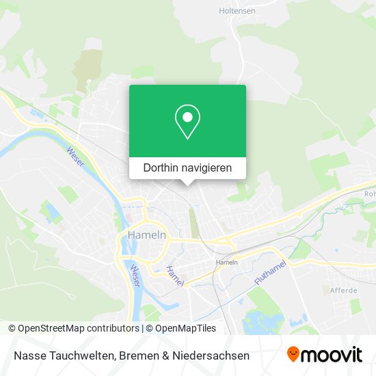 Nasse Tauchwelten Karte
