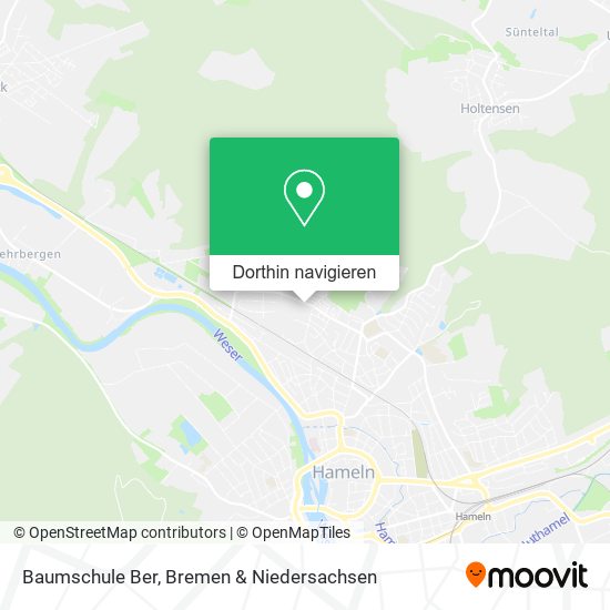 Baumschule Ber Karte