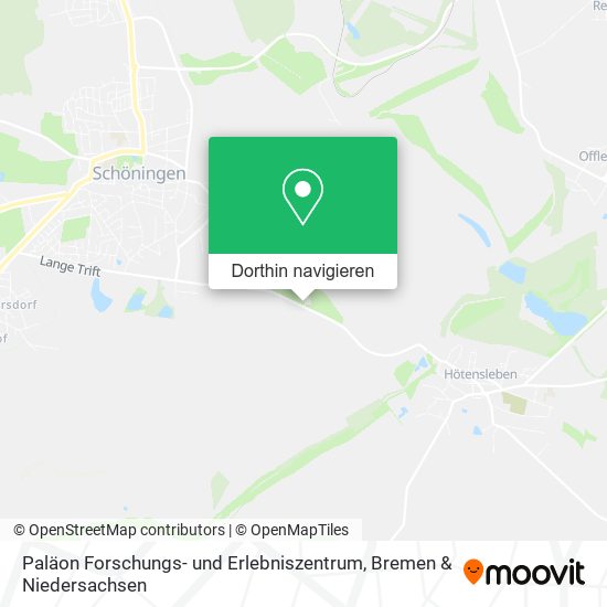 Paläon Forschungs- und Erlebniszentrum Karte