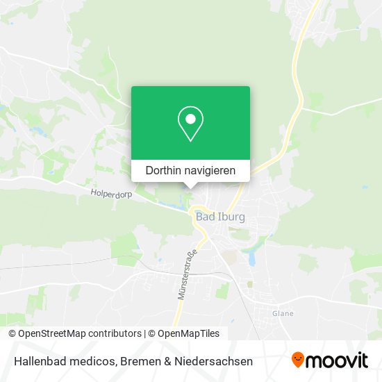 Hallenbad medicos Karte