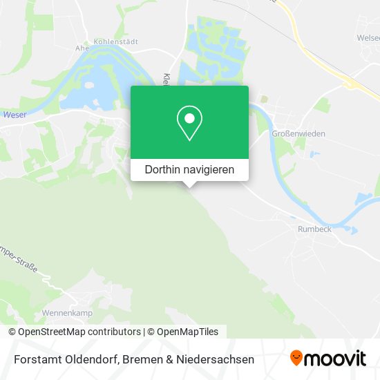 Forstamt Oldendorf Karte