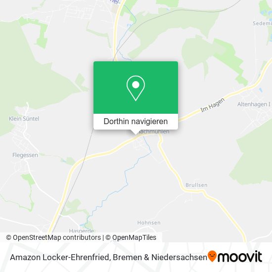 Amazon Locker-Ehrenfried Karte