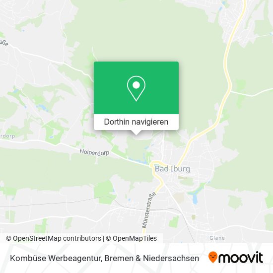 Kombüse Werbeagentur Karte