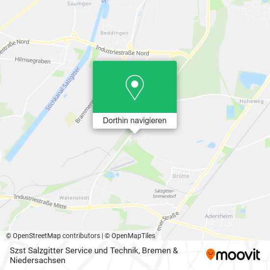 Szst Salzgitter Service und Technik Karte