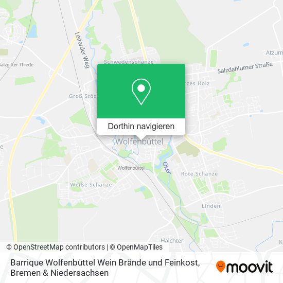 Barrique Wolfenbüttel Wein Brände und Feinkost Karte
