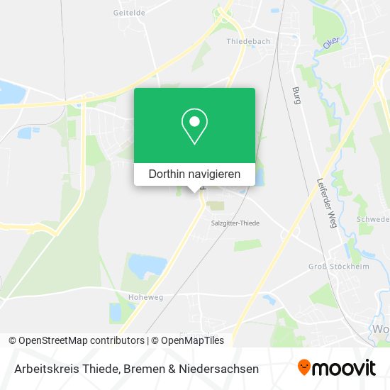Arbeitskreis Thiede Karte