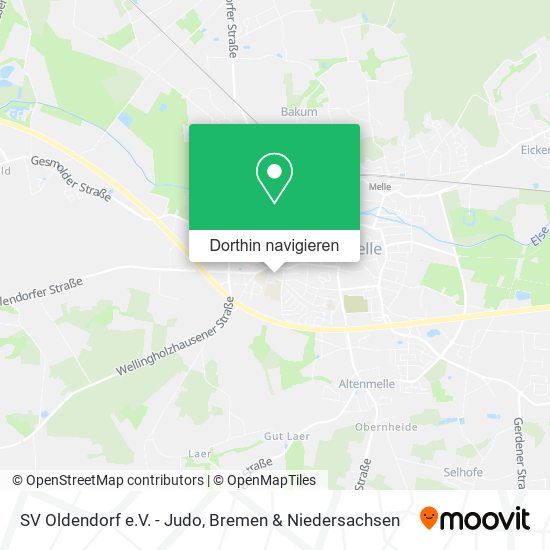 SV Oldendorf e.V. - Judo Karte