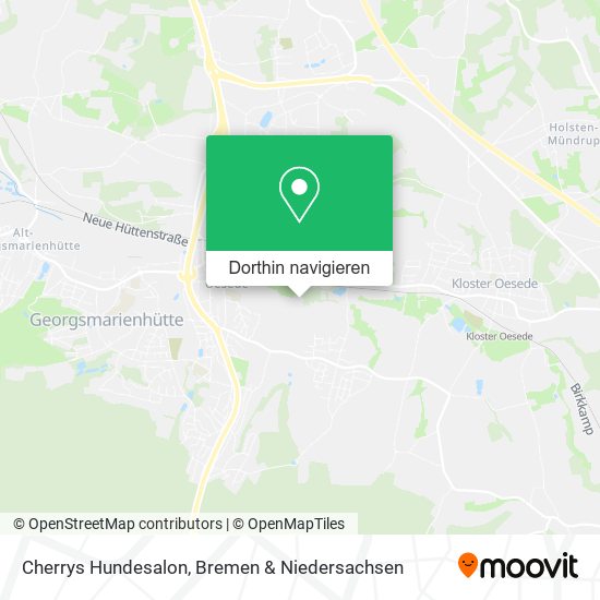 Cherrys Hundesalon Karte
