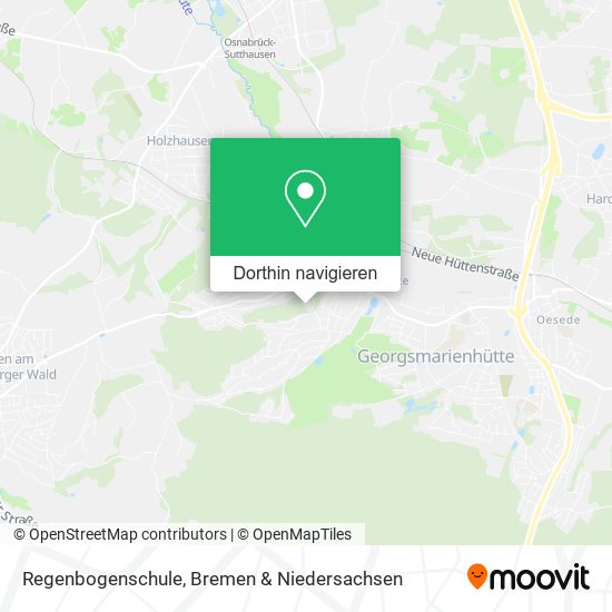 Regenbogenschule Karte