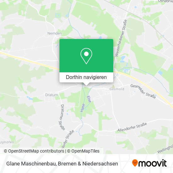 Glane Maschinenbau Karte