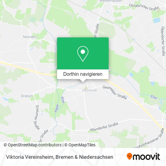 Viktoria Vereinsheim Karte