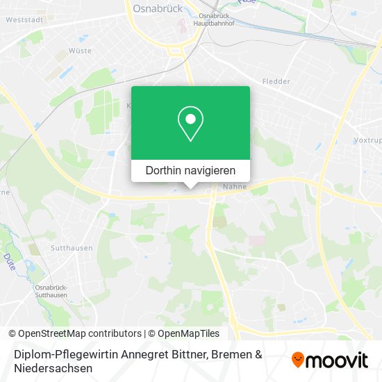 Diplom-Pflegewirtin Annegret Bittner Karte