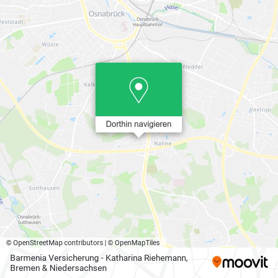 Barmenia Versicherung - Katharina Riehemann Karte