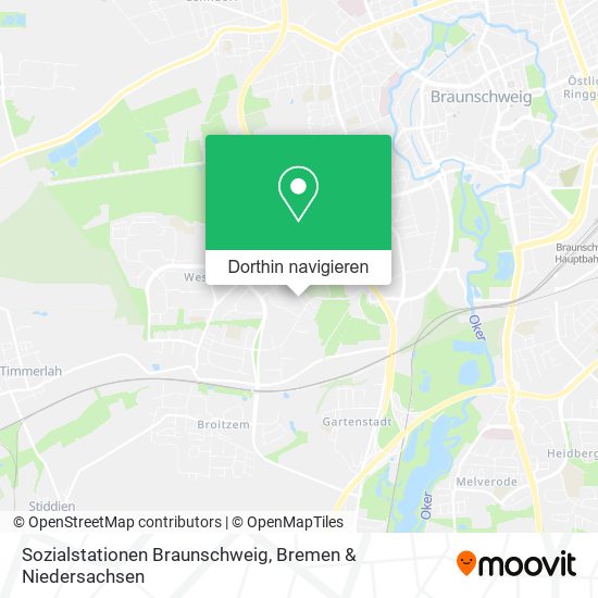 Sozialstationen Braunschweig Karte