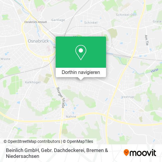 Beinlich GmbH, Gebr. Dachdeckerei Karte