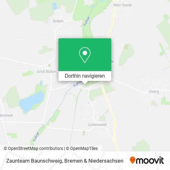 Zaunteam Baunschweig Karte