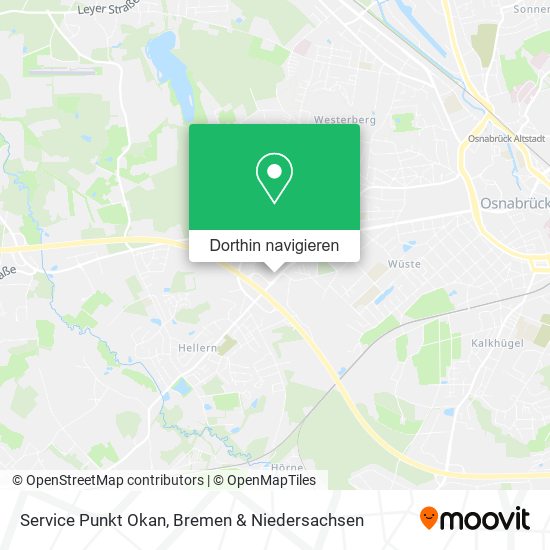 Service Punkt Okan Karte