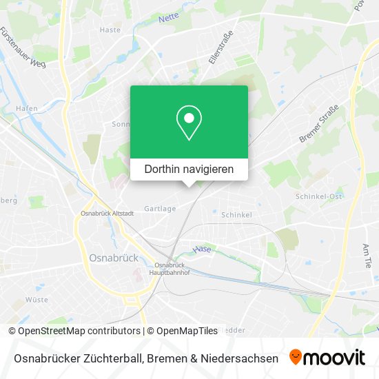 Osnabrücker Züchterball Karte