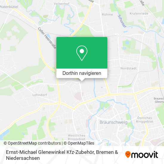 Ernst-Michael Glenewinkel Kfz-Zubehör Karte